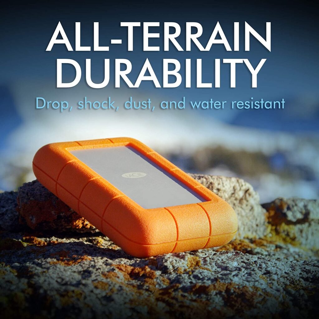 هارد ديسك خارجي LaCie Rugged Raid PRO سعة 4TB بفتحة بطاقة SD – الصورة 4