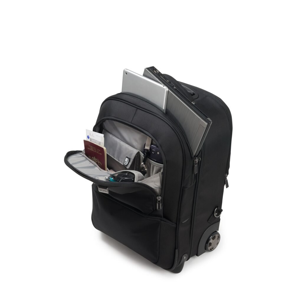 حقيبة ظهر بعجلات Dicota Backpack Roller PRO مقاس 15″-17.3″، الصورة 5