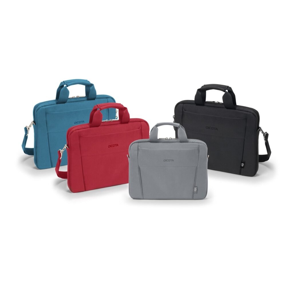حقيبة كتف للابتوب Dicota Slim Case Eco Base مقاس 13″-14.1″، الصورة 9