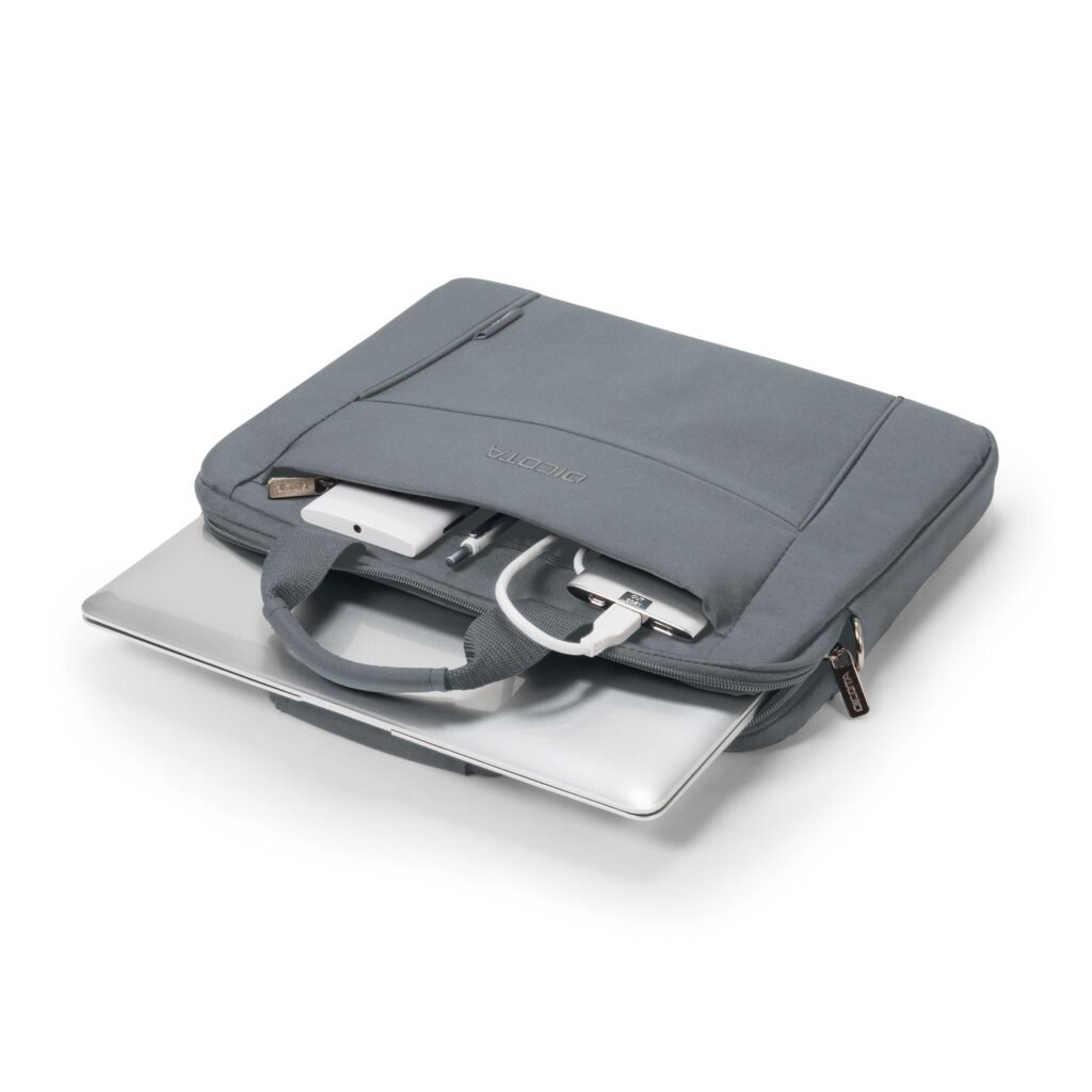 حقيبة كتف للابتوب Dicota Slim Case Eco Base مقاس 13″-14.1″، الصورة 5
