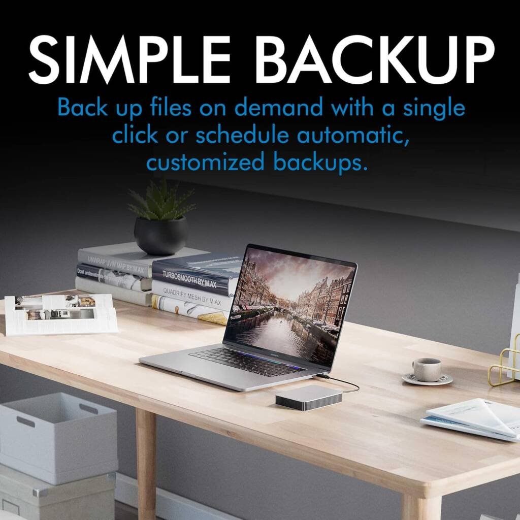 هارد ديسك خارجي LaCie Mobile Drive بسعة 1TB و2TB و5TB بمنفذ USB-C (STLP1000400) (STLP2000400) – الصورة 6