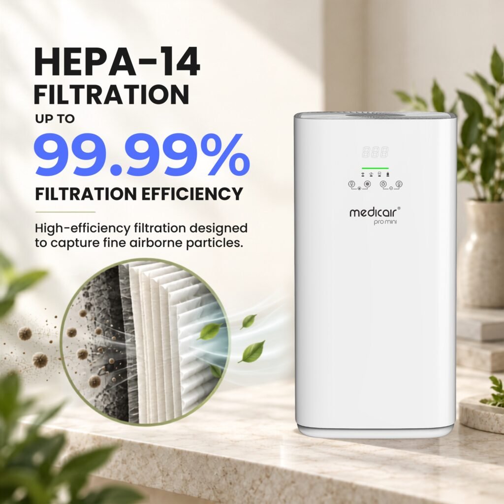 جهاز تنقية الهواء MedicAir Pro Mini، الصورة 2