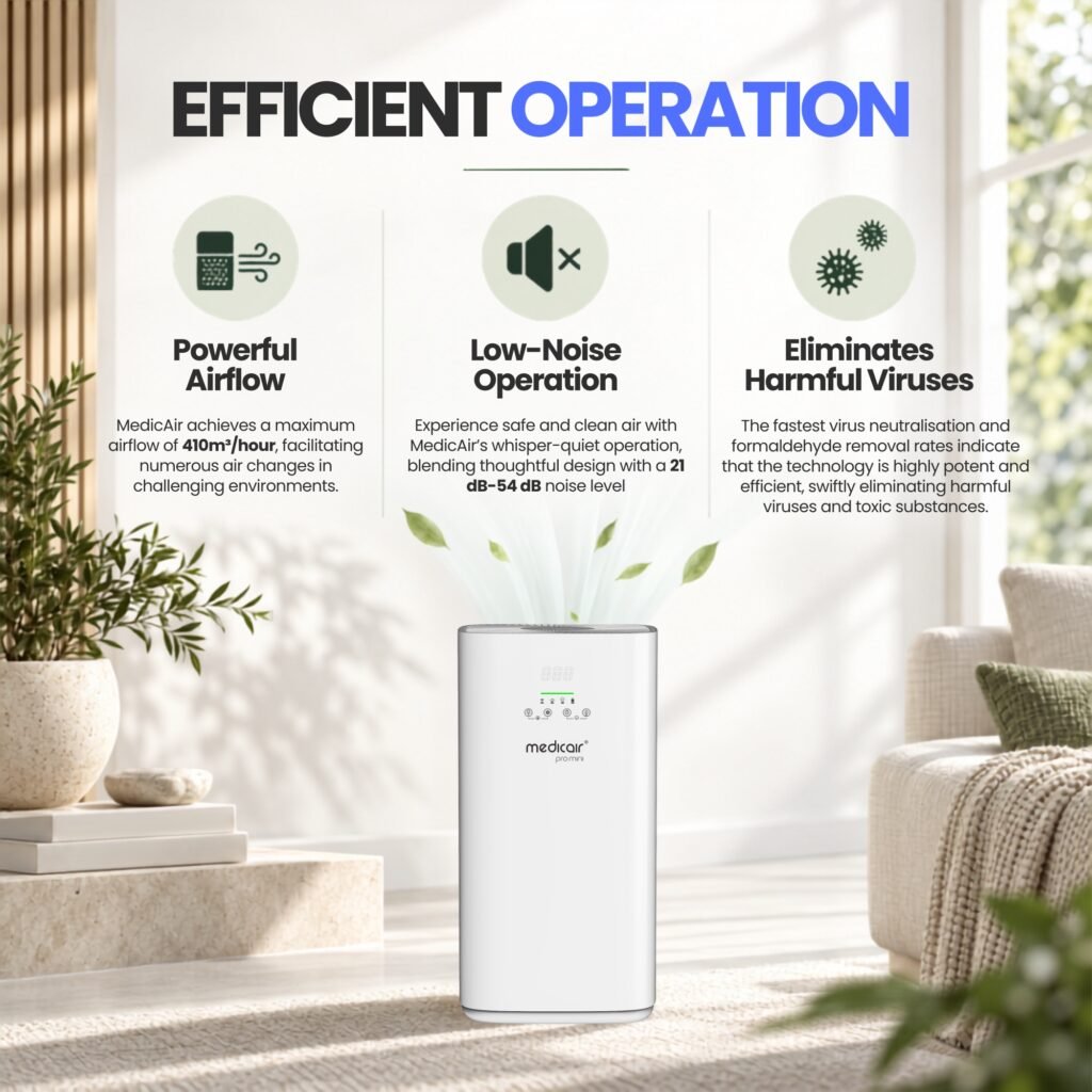 جهاز تنقية الهواء MedicAir Pro Mini، الصورة 6