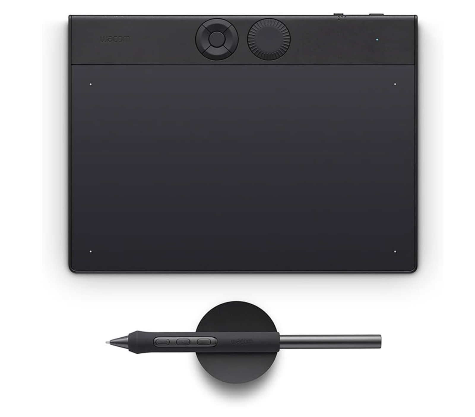 Wacom Intuos Pro Small, the innovative pen tablet incl. Wacom Pro Pen 3, compact and lightweight - ideal for creators on the go or those with limited desk space, without compromising on performance