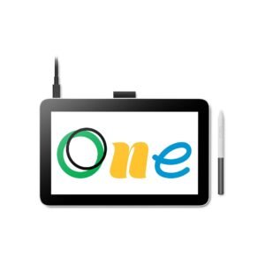 Wacom One Creative Pen Display Tablet, 14″ Full HD Screen, Battery-Free Pen, USB-C/HDMI Connectivity, ExpressKeys, Ideal for Drawing, Sketching & Digital Content Creation, White | DTC141W0